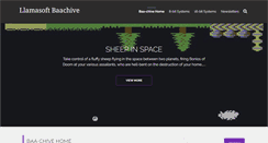 Desktop Screenshot of llamasoftarchive.org